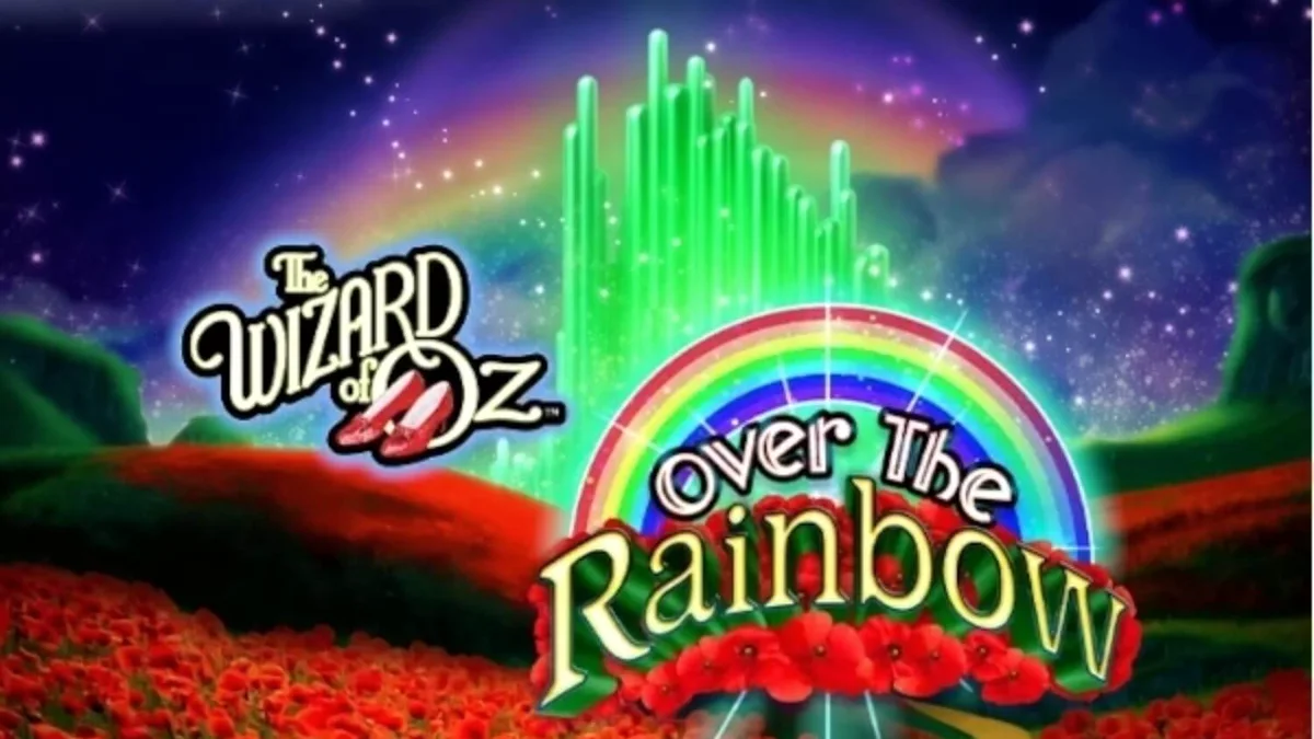 The Wizard of Oz: Over the Rainbow slot machine interface